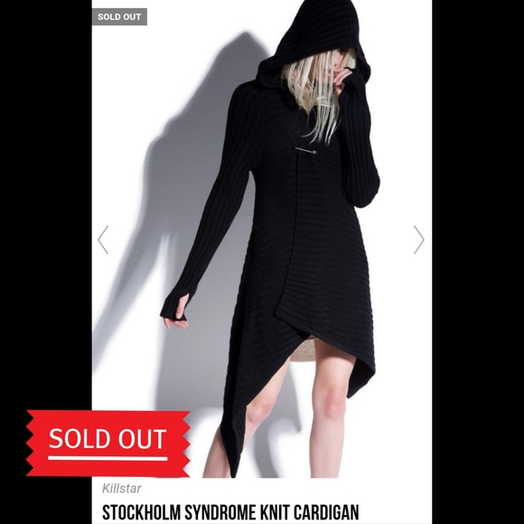 Killstar Sweaters - 🖤 Killstar Stockholm Syndrome Knit Cardigan 🖤